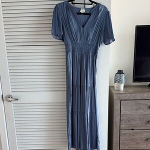 Joie Soft Blue Maxi Dress
